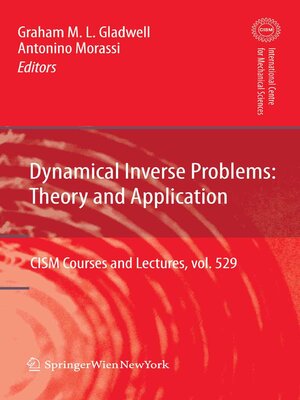 cover image of Dynamical Inverse Problems